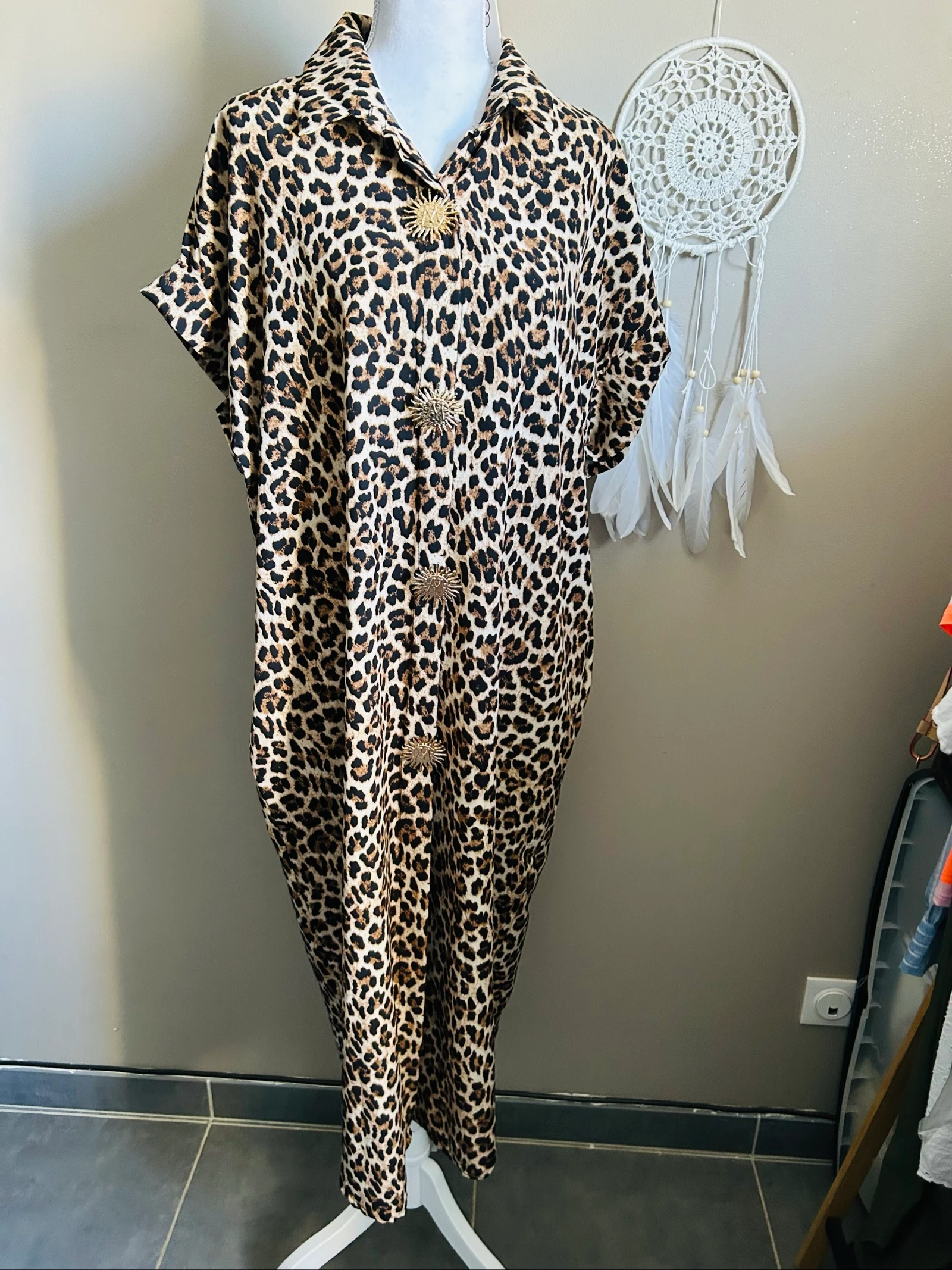 Leopard oversize dress – photo 2